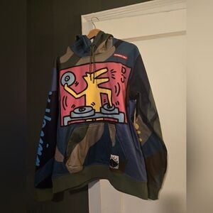 Colorful DJ Graphic Hoodie